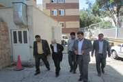 بازدید دکتر عباس شیبانی از بیمارستان ضیائیان